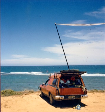 Holden HQ panel van, just a pity about the colour.